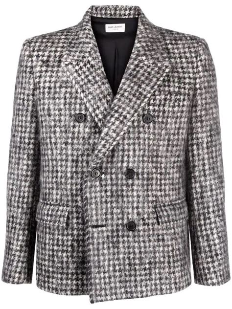 Saint Laurent Blazer à Motif pied